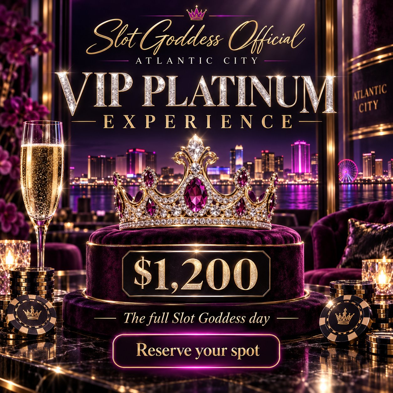 VIP Platinum Experience package